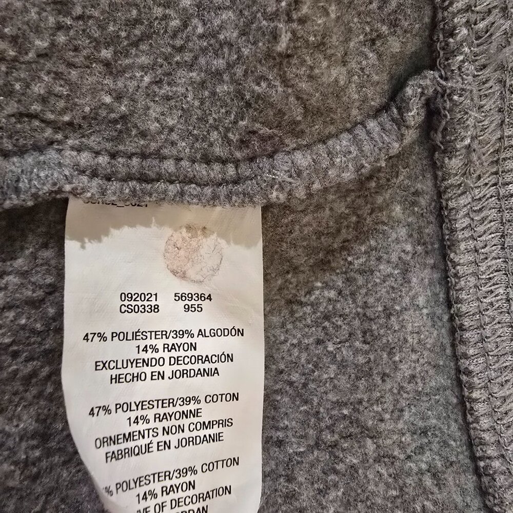 Tusculum Pioneers Men's Champion 1/4 Zip Pullover Sweatshirt Gray Size Large - Picture 8 of 8
